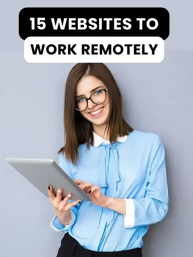 15 Websites To work remotely Set your own schedule – Remote Jobs