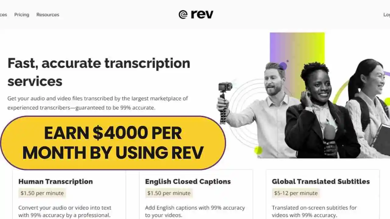 Earn $4000 Per Month by Using Rev |Make Money Online