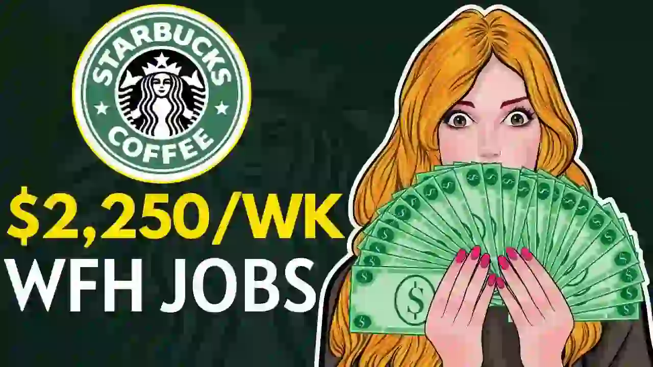 4 Remote Jobs Side Hustles 2024 with Starbucks – Degree Not Required