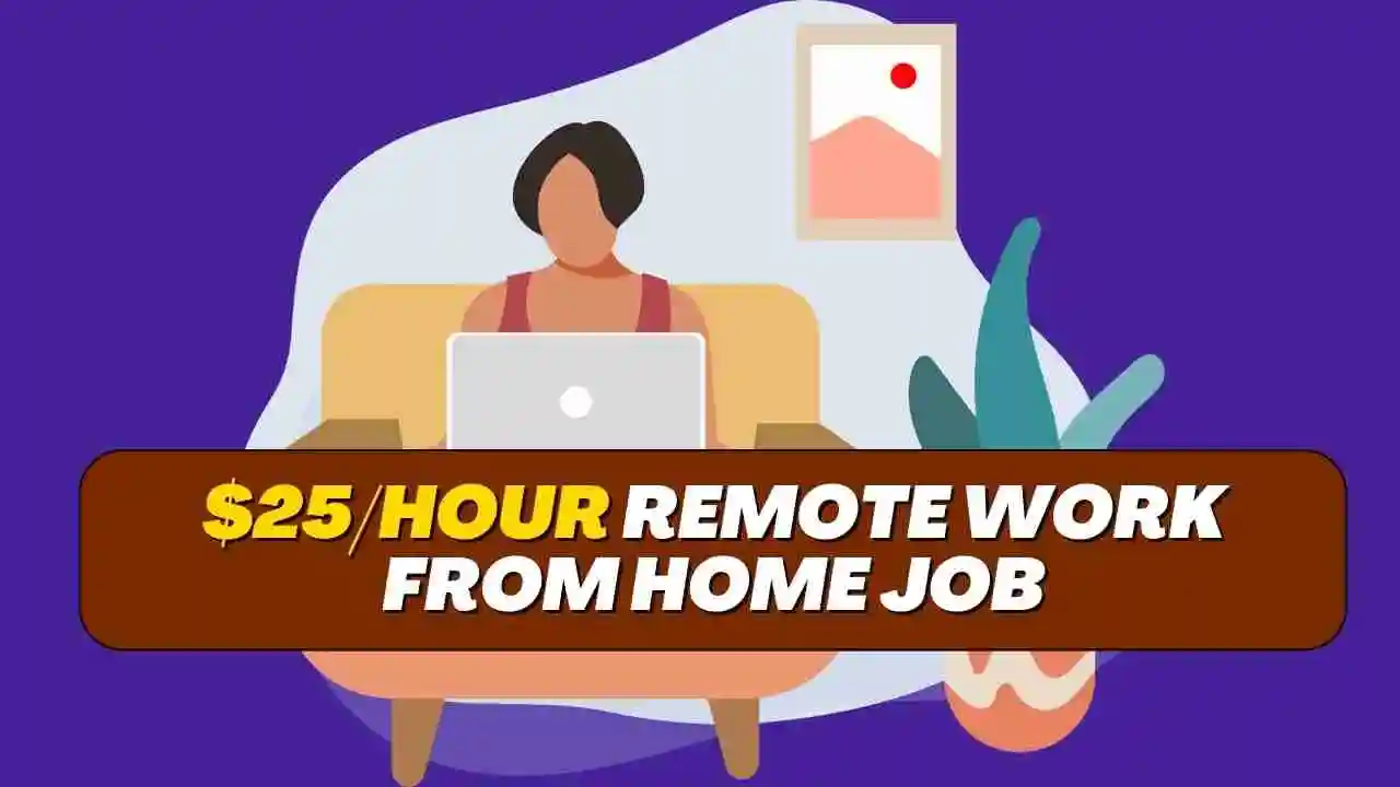 $25/hour Remote Work From Home Job at Alma