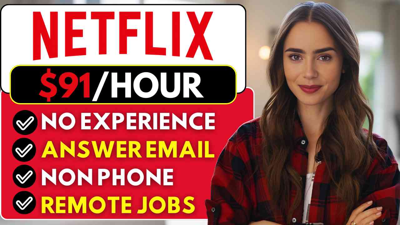 REMOTE WORK FROM HOME JOBS 2024 NETFLIX Is Hiring!