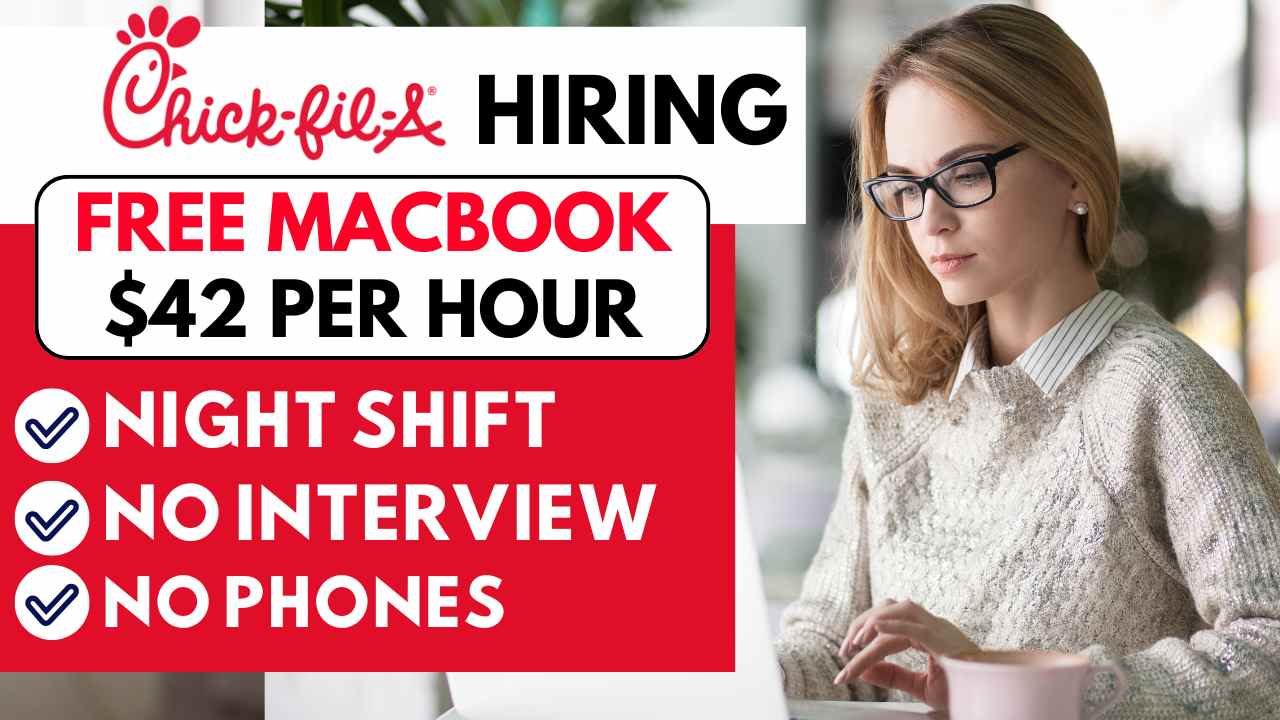 No Experience Work From Home Jobs Earn up to $42 per Hour | Chick-fil-A Is Hiring