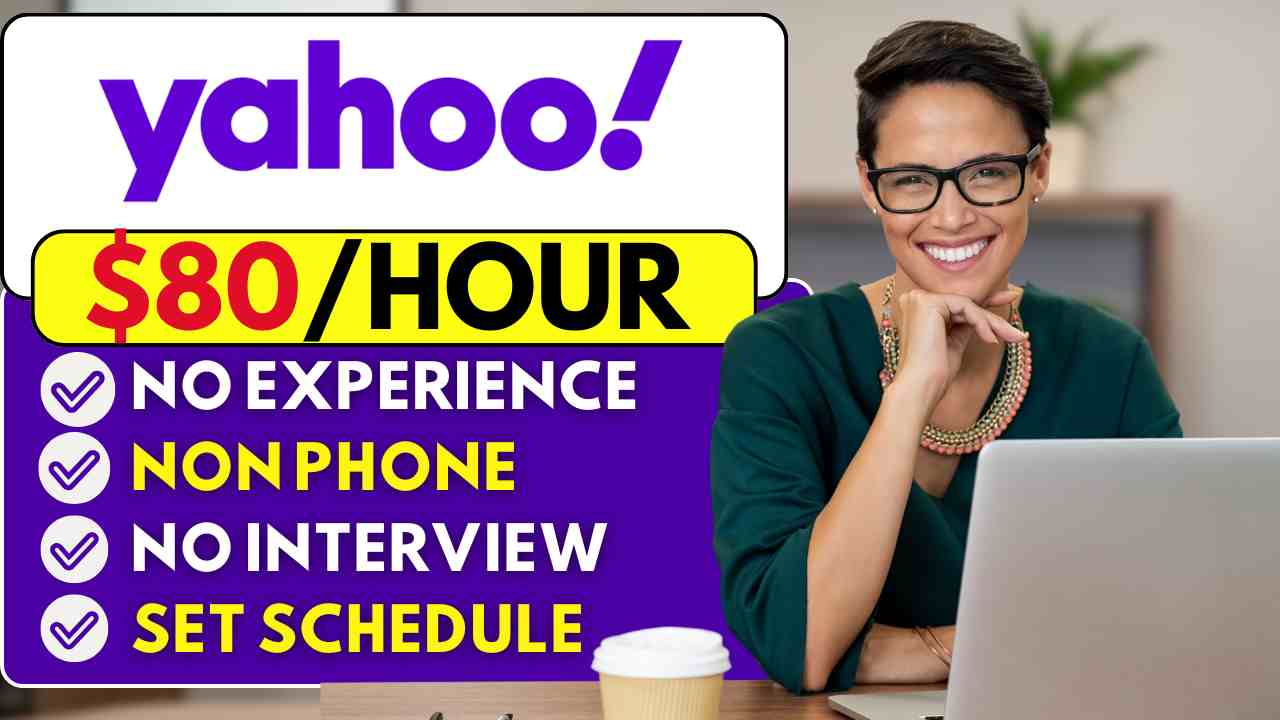 Non Phone Data Entry Remote Jobs with No Experience - YAHOO Hiring 2024!