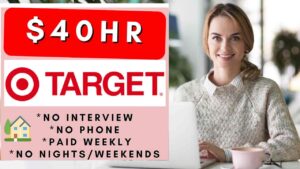 Target is Hiring Remote! No Interview No Phone No Weekends Remote Work From Home Jobs 2024