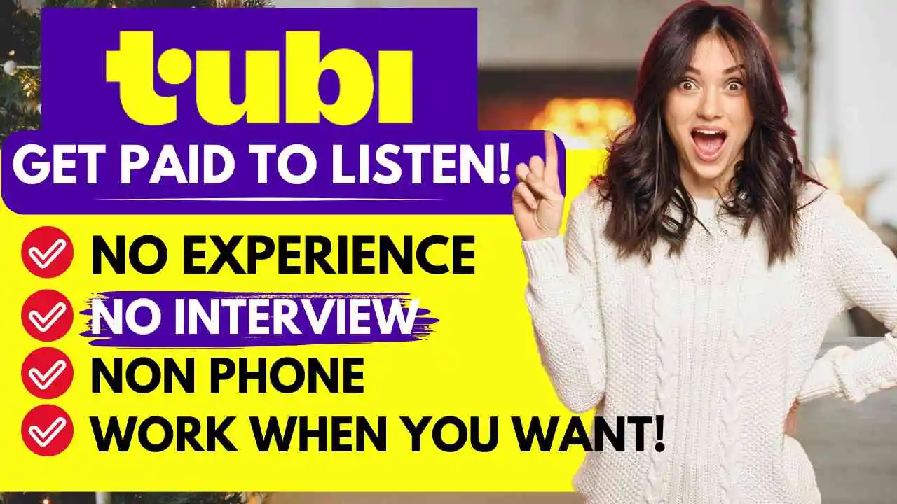 Tubi Hiring! No Interview Remote Work From Home Jobs with No Experience