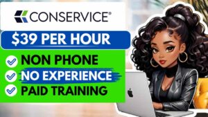 Remote Work From Home Jobs with No Experience 2025| Conservice Hiring