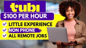 Remote Work From Home Jobs with Non Phone 2025 | Tubi is Hiring