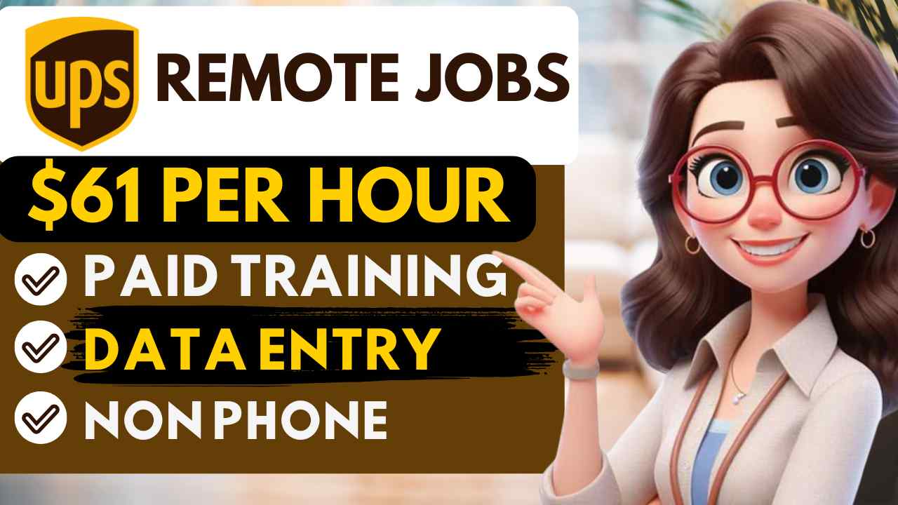 Remote Work From Home jobs 2025 | UPS Hiring