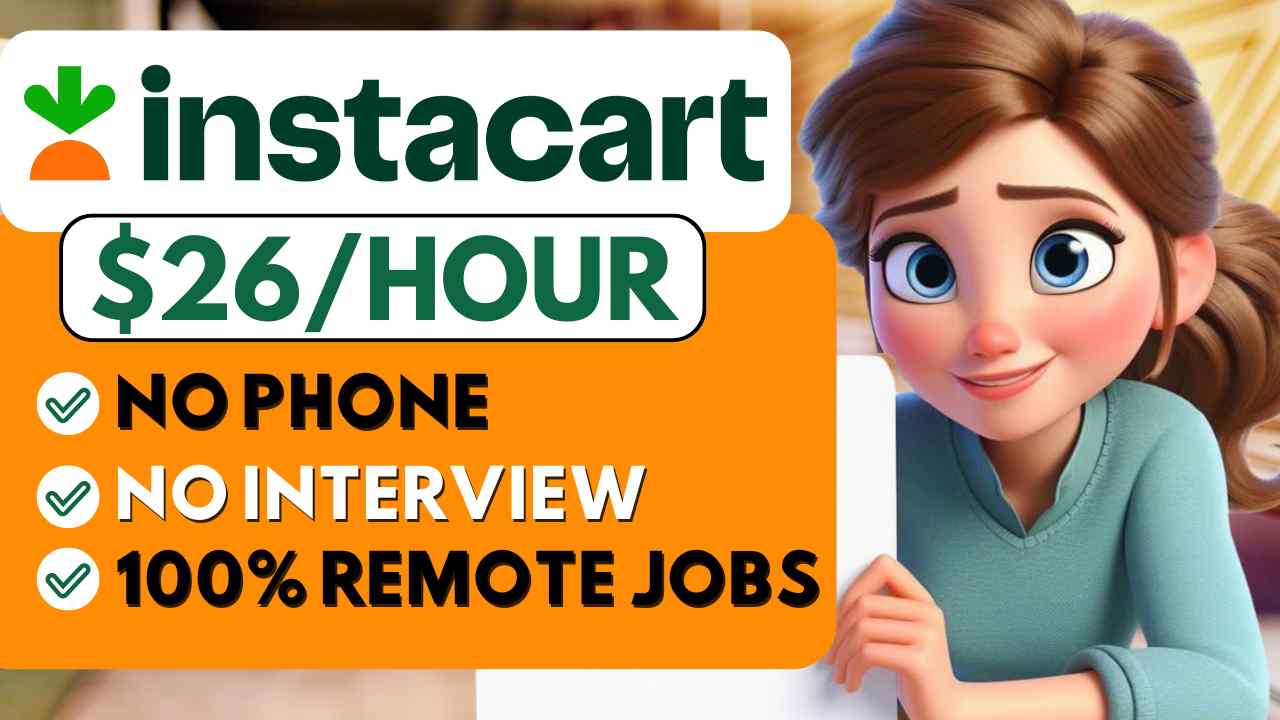 Remote Work From Home Jobs 2025 | Instacart Hiring