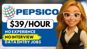 No Experience Remote Work From Home Jobs 2025 PepsiCo Hiring