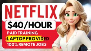 Netflix Plus 2 Entry Level Remote Jobs with Little Experience