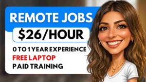 3 Easy Remote Jobs for Beginners | Training and Laptop Provided