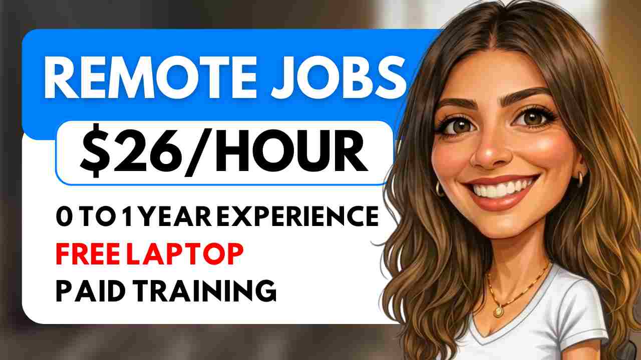 3 Easy Remote Jobs for Beginners | Training and Laptop Provided