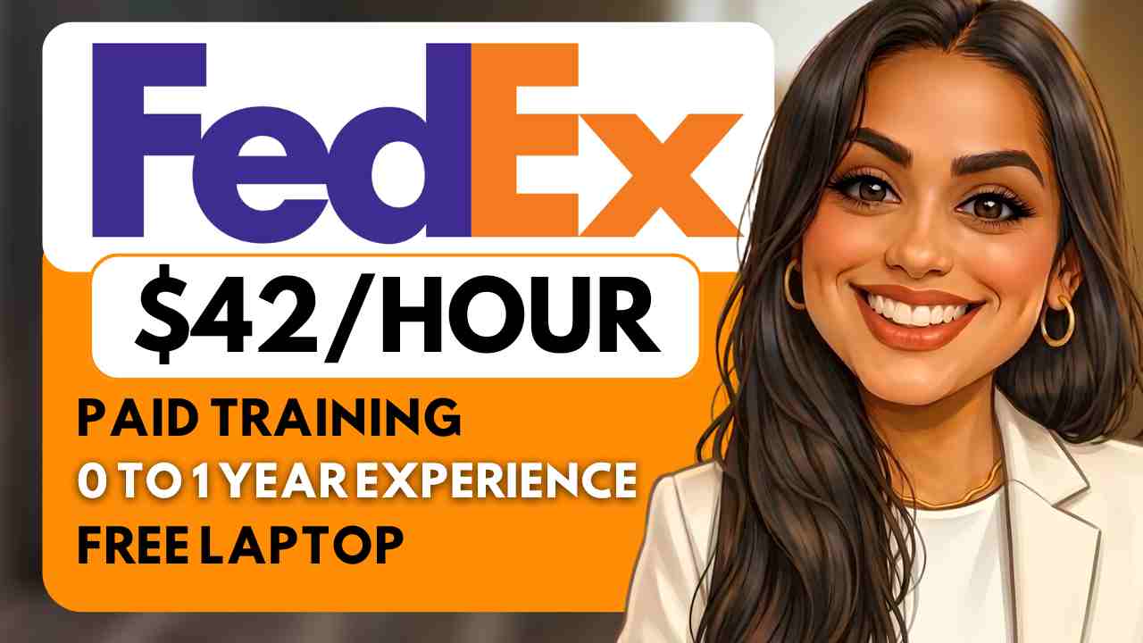 FedEx Plus 3 More Remote Jobs with Little Experience